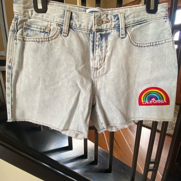 Girls Denim Shorts - Picture 2 of 3